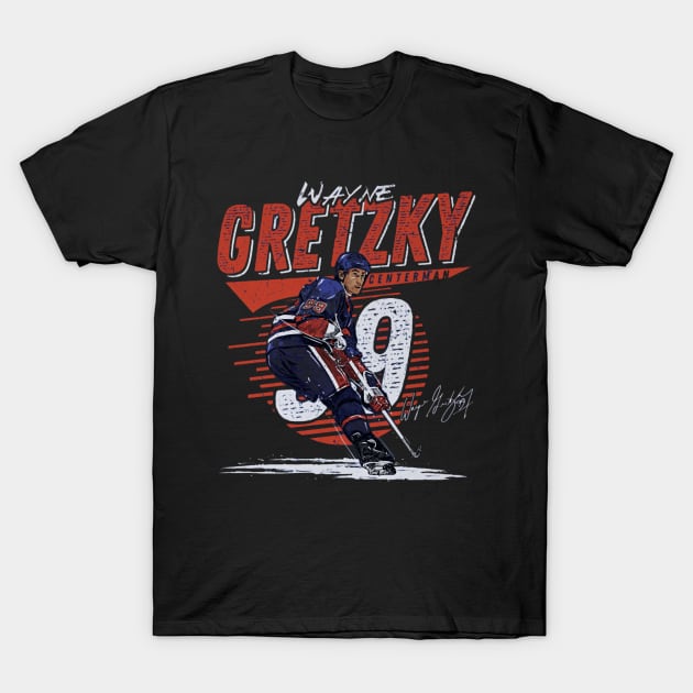 Wayne Gretzky Edmonton Comet T-Shirt by Erianna Bee
